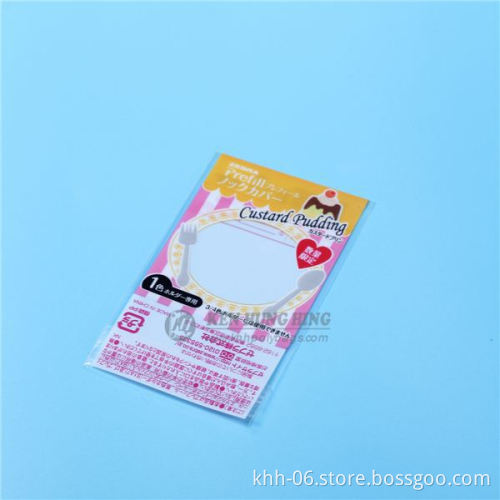 Custom printed opp plastic small self adhesive hair decoration packaging bag